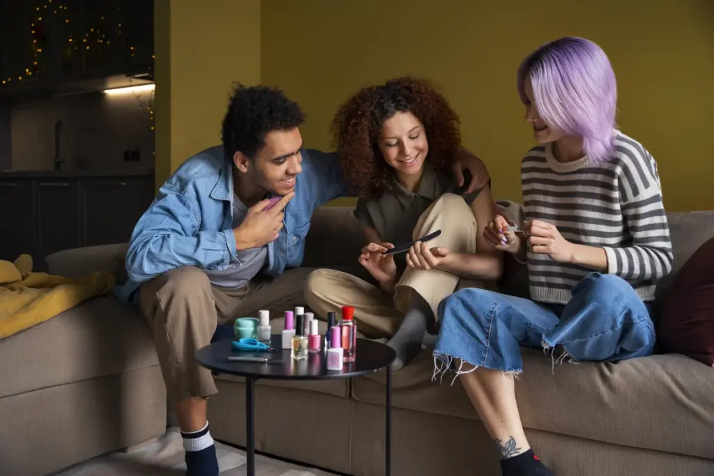 cores de esmalte da moda