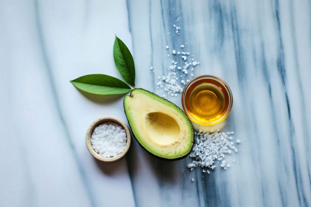 óleo de abacate para o cabelo